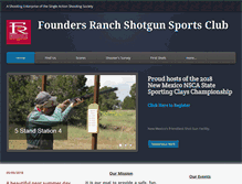 Tablet Screenshot of frshotgunsports.com